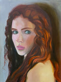 The Redhead - Original Oil Painting