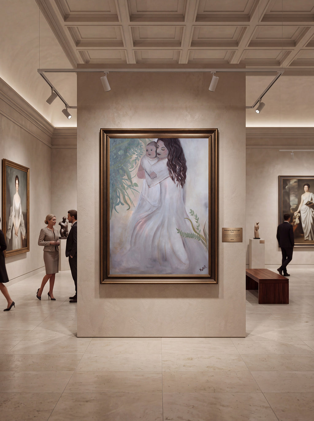 Mommy and Me - Fine Art Print