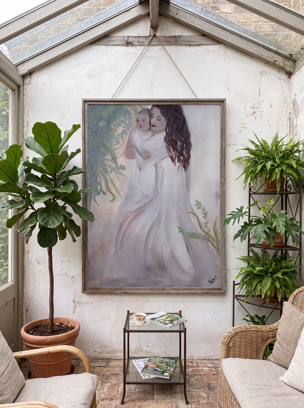 Mommy and Me - Fine Art Print