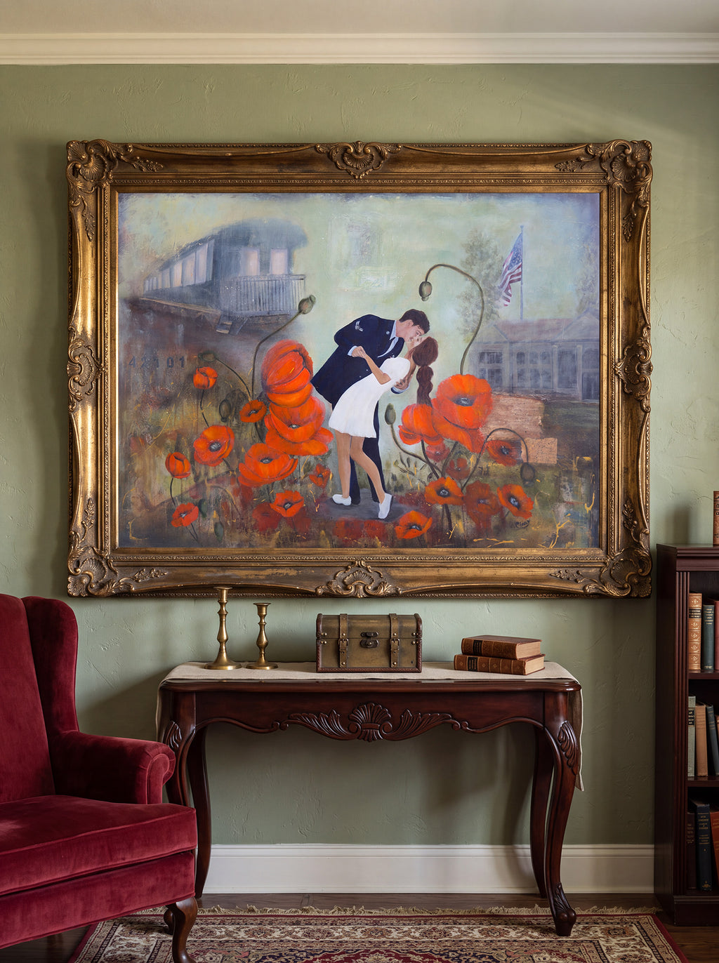 The Kiss - Fine Art Print