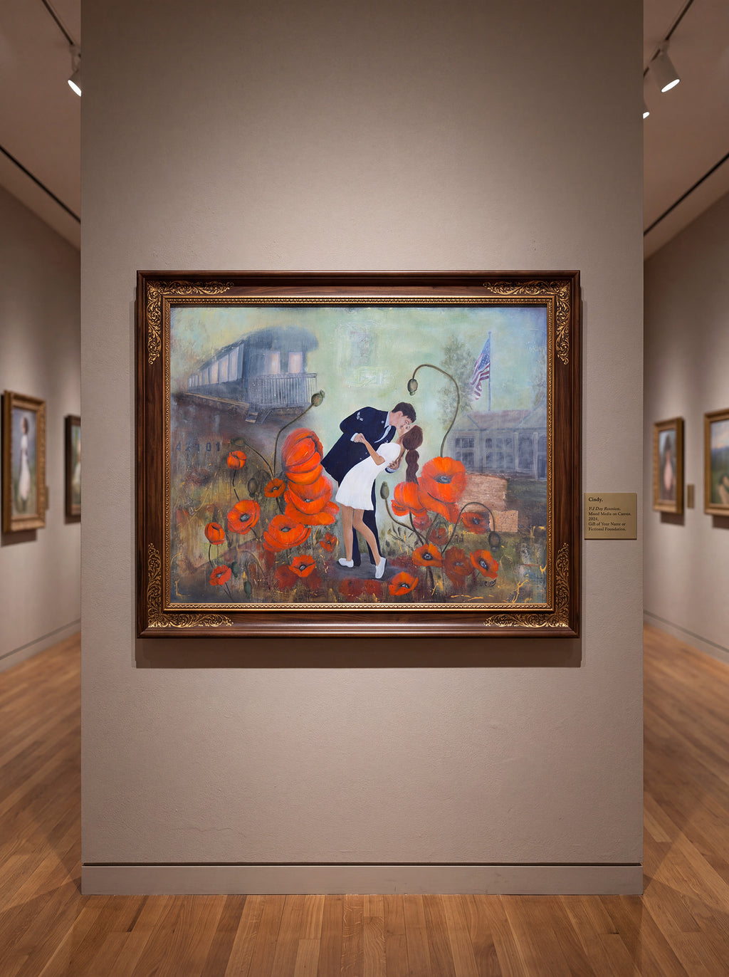 The Kiss - Fine Art Print