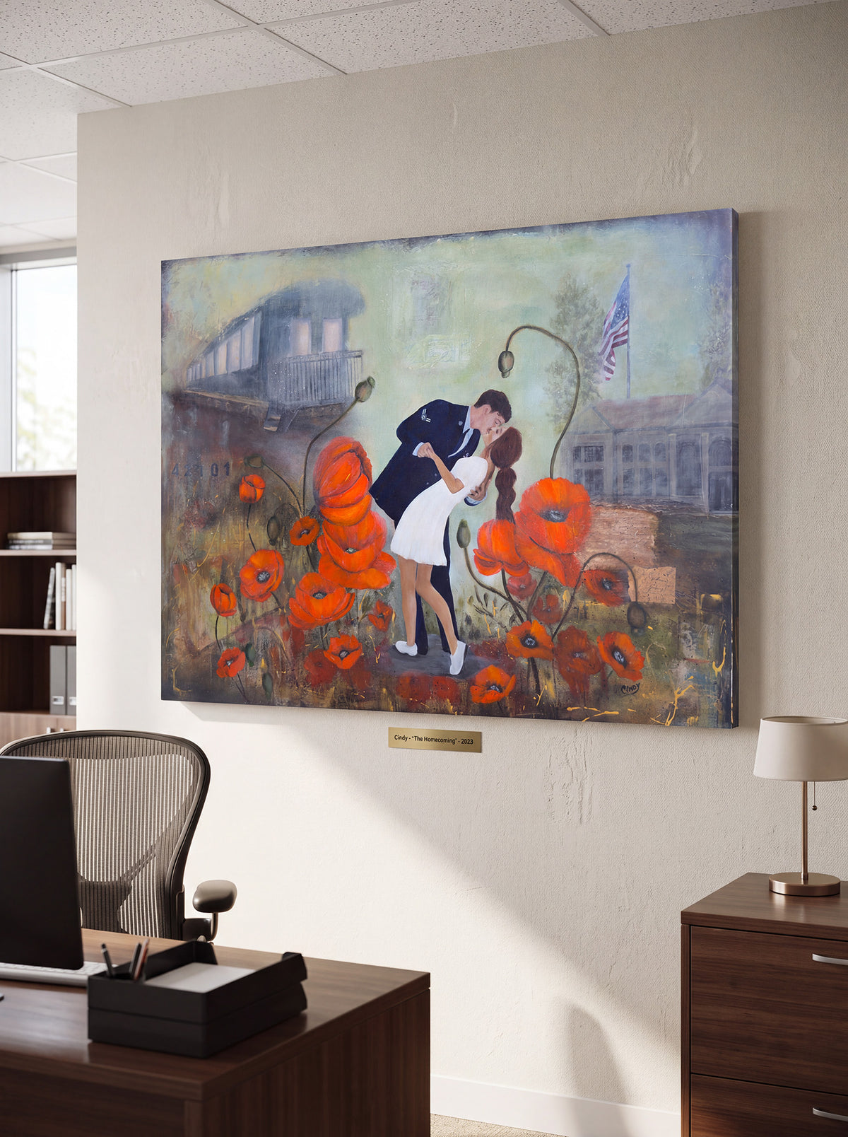 The Kiss - Fine Art Print